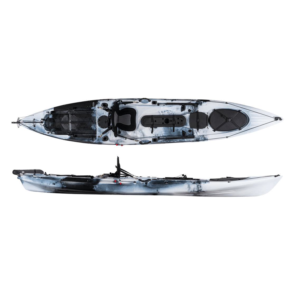 Kayak de pêche LLDPE 14 pieds