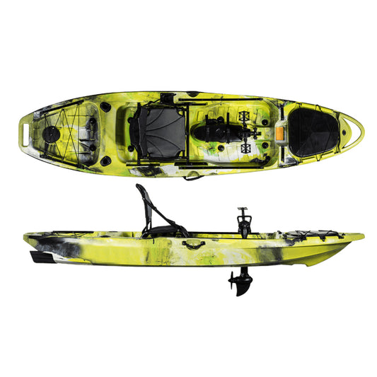 Kayak à pédale unique 10 pieds