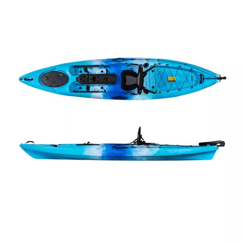 Kayak de pesca rotomoldeado de 12 pies