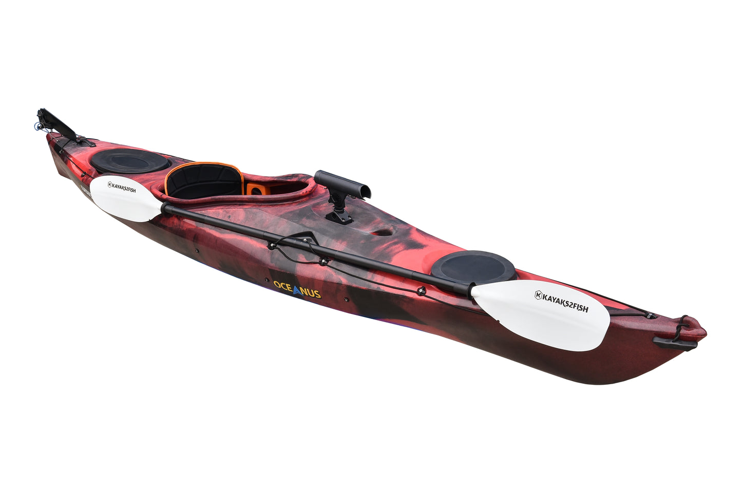 Asseyez-vous dans un kayak océanique 12,6 pieds